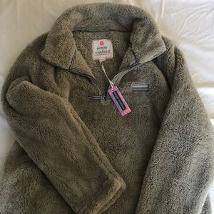 Simply Southern Fleece Sherpa Pullover